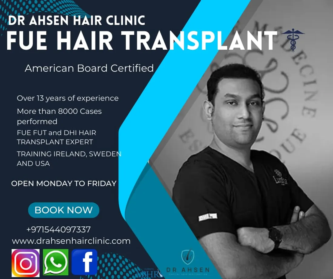 Gloved surgeon carefully implanting follicles during an FUE hair transplant